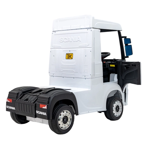 Ciężarówka TIR na akumulator Scania R-SERIE Biały HL698